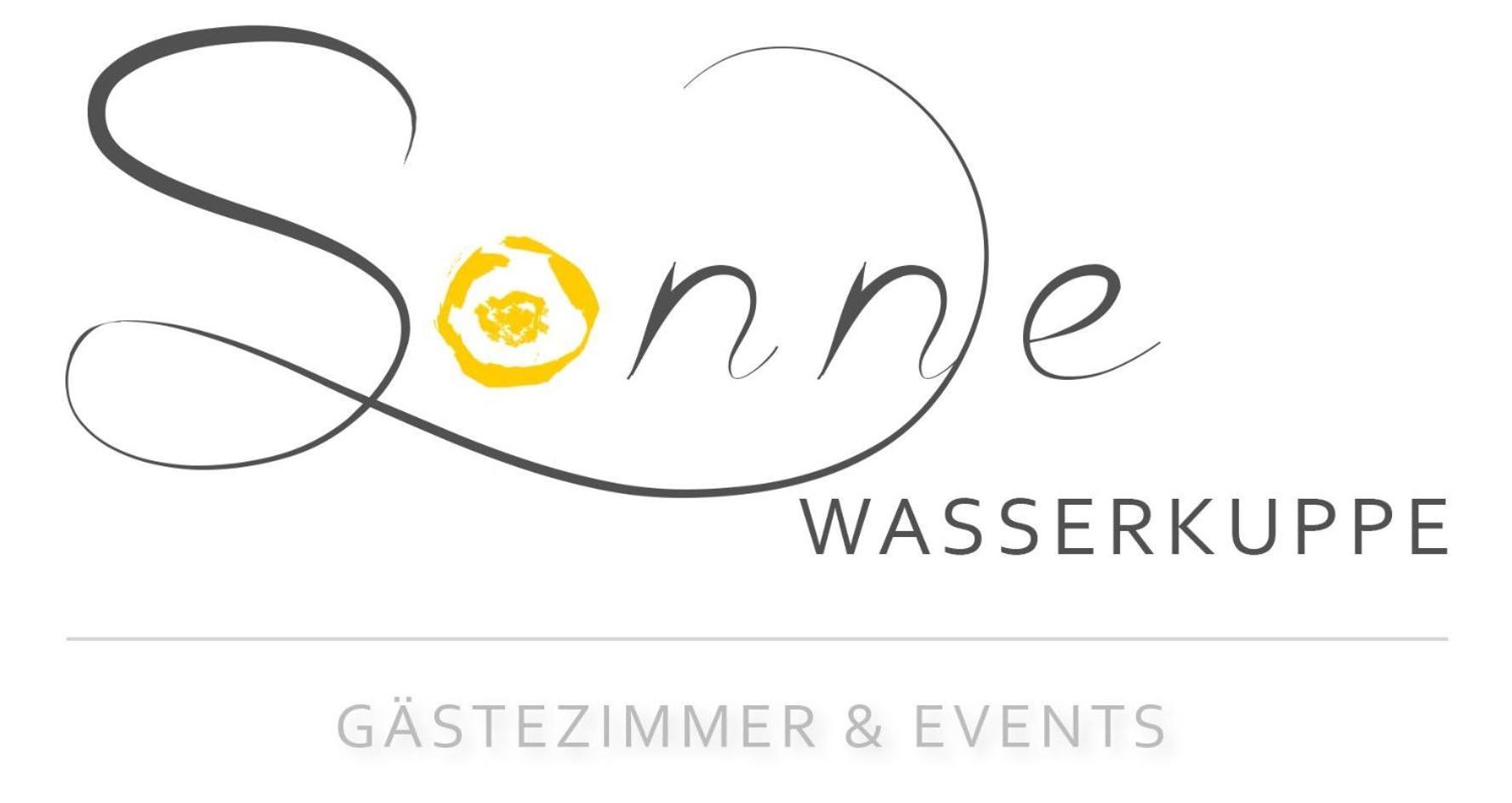 Zur Sonne "Gasthaus-Bar-Events" Poppenhausen Bagian luar foto